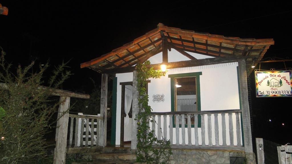 Pousada Vila Do Campo Lavras Novas Luaran gambar